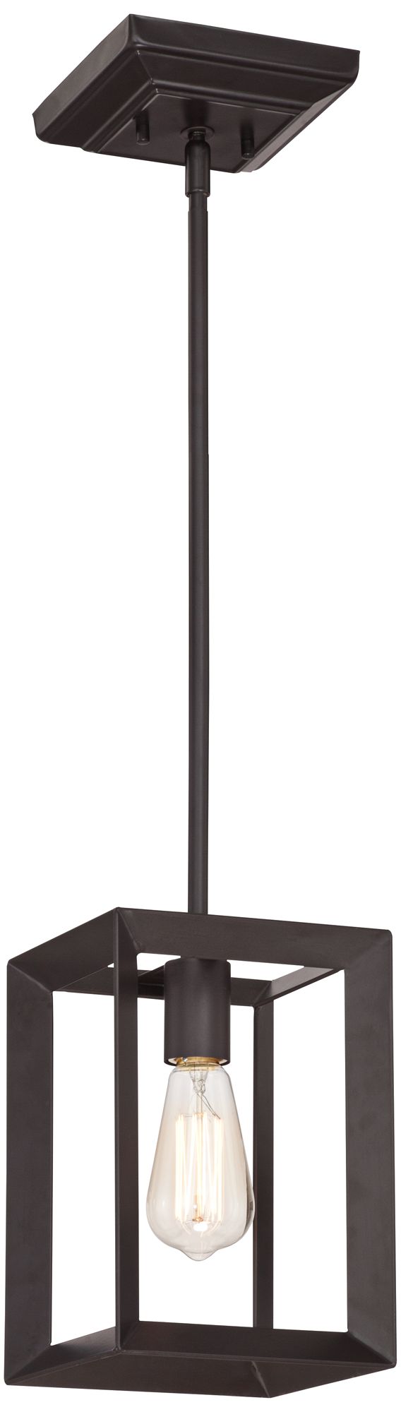 Cove Point 7" Wide Open Frame Mini Pendant Chandelier