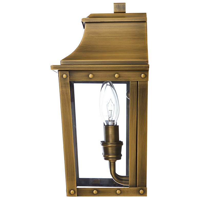 Image 5 Coventry 2-Light Aged Brass Pocket Wall Light more views