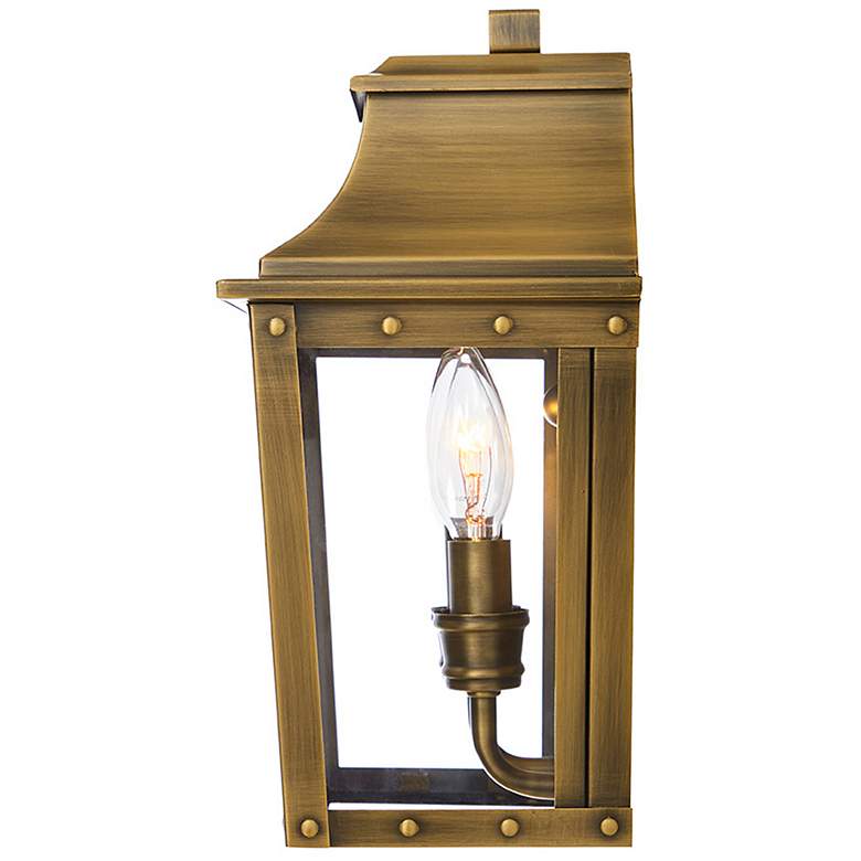 Image 6 Coventry 2-Light Aged Brass Pocket Wall Light more views