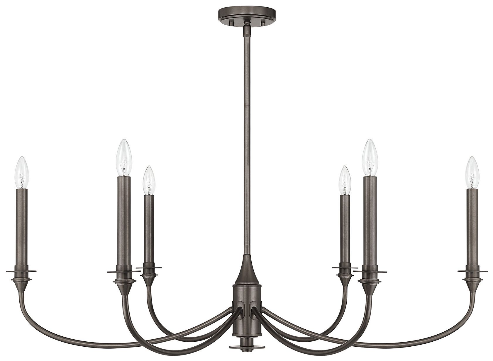 Image 2 Coventry 6-Light Chandelier in Mediterranean Bronze more views
