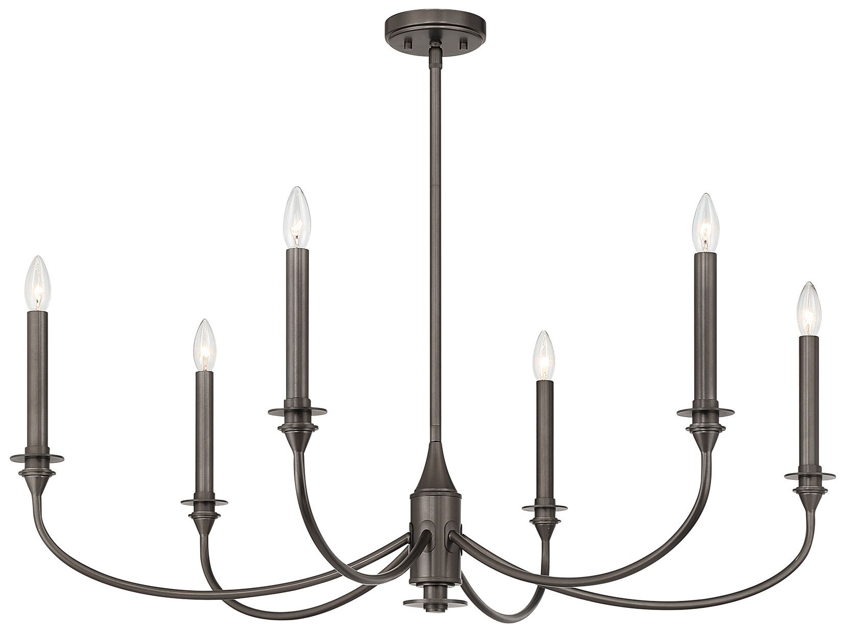 Image 5 Coventry 6-Light Chandelier in Mediterranean Bronze more views