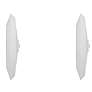 Covey 9" Wide White LED Pool Lights Set of 2