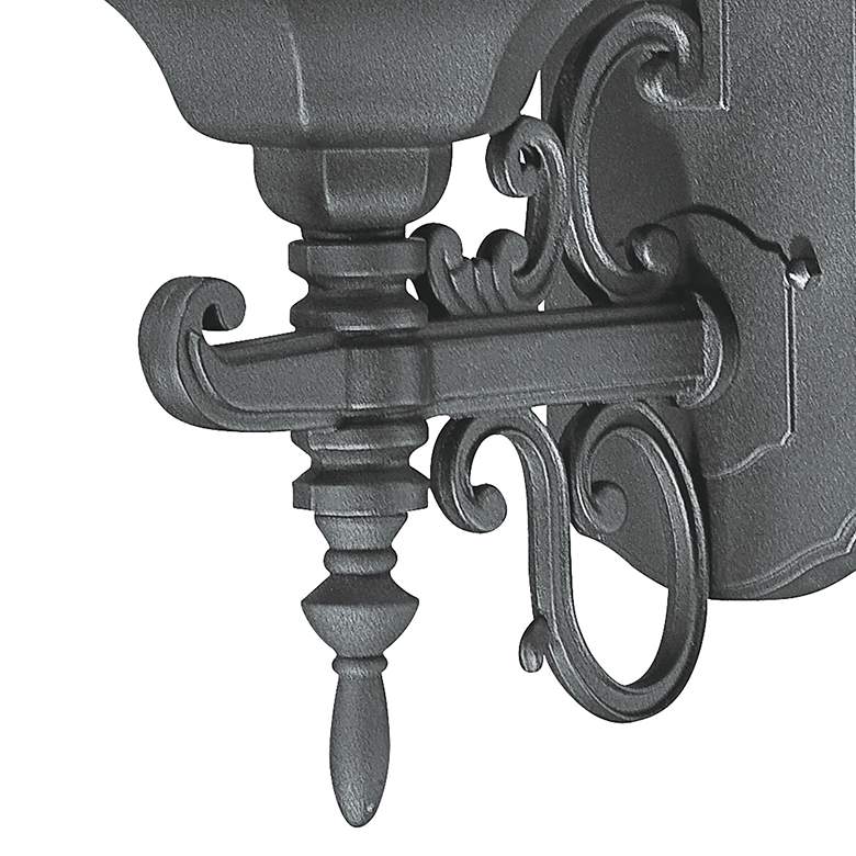 Image 3 Covington 21 1/2" High Black Outdoor Wall Light more views