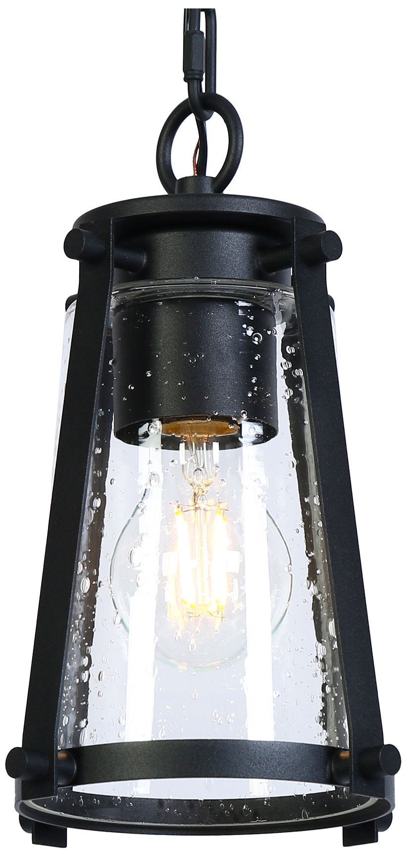 Covington 6 1/2" Wide Black Outdoor Hanging Pendant