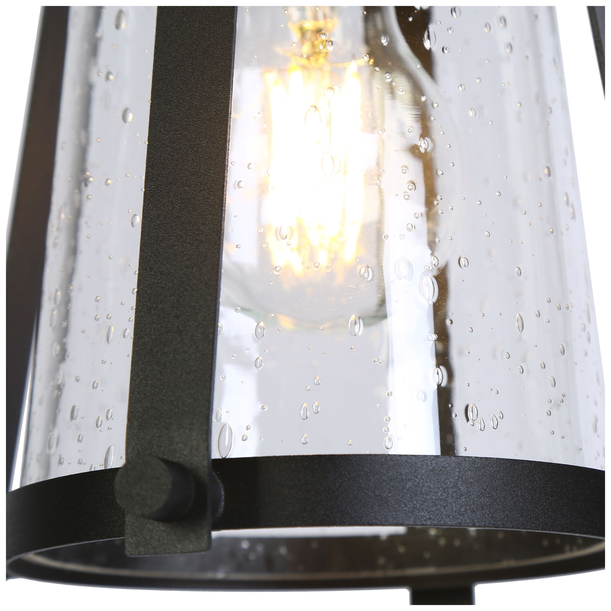 Image 3 Covington 6 1/2" Wide Black Outdoor Hanging Pendant more views