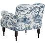 Covington Idyllic Days Sapphire Fabric Accent Chair