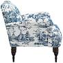 Covington Idyllic Days Sapphire Fabric Accent Chair