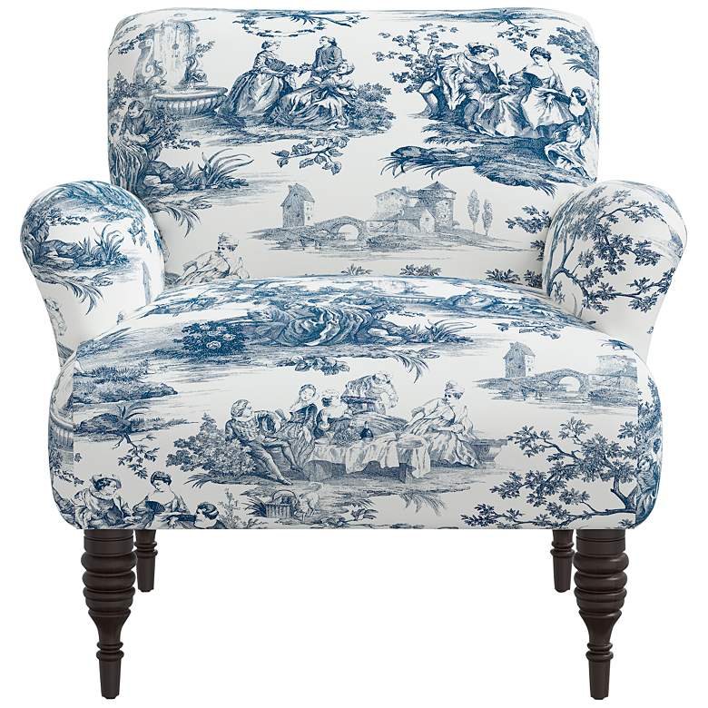 Image 6 Covington Idyllic Days Sapphire Fabric Accent Chair more views