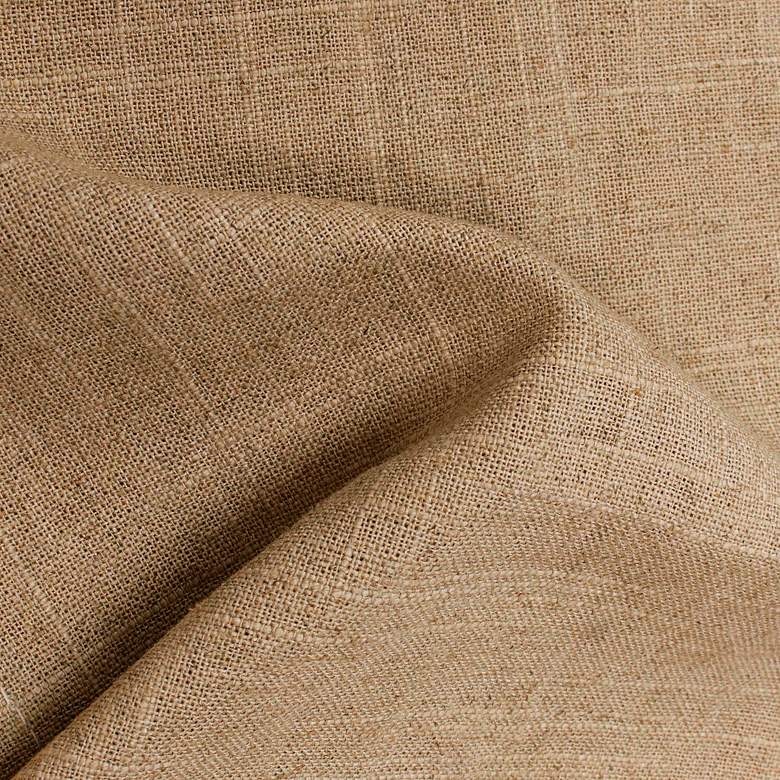 Image 3 Covington Linen Sandstone Fabric Accent Chair more views