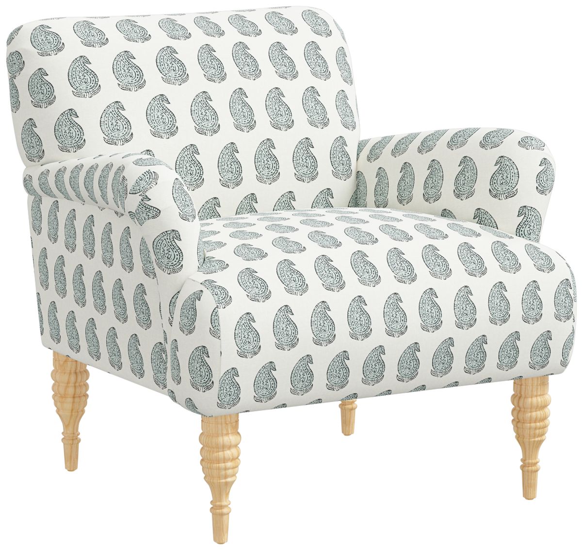 Image 2 Covington Zara Mist Fabric Accent Chair - Made to Order