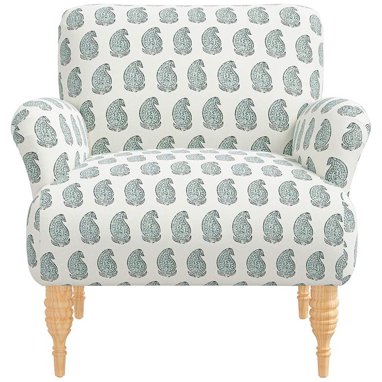 Image 7 Covington Zara Mist Fabric Accent Chair more views