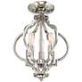 1_Covinton 11" Wide Polished Nickel 3-Light Ceiling Light