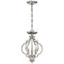 Thumbnail3 of Covinton 11" Wide Polished Nickel 3-Light Ceiling Light more views