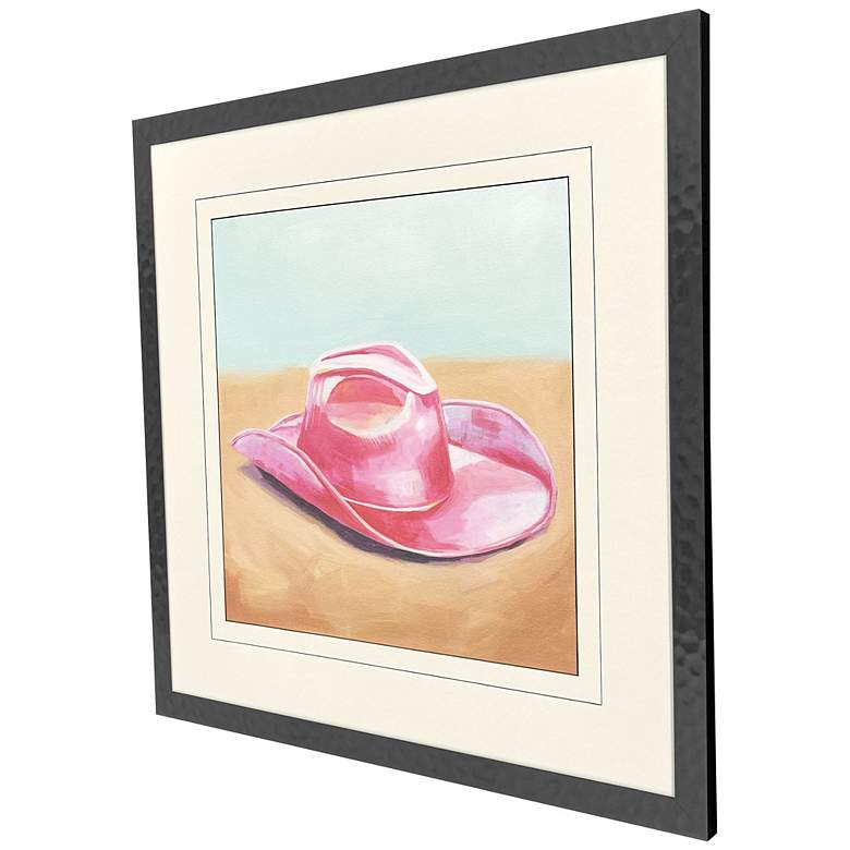 Image 2 Cowboy Barbee I 30"W x 30"H Modern Framed Art more views