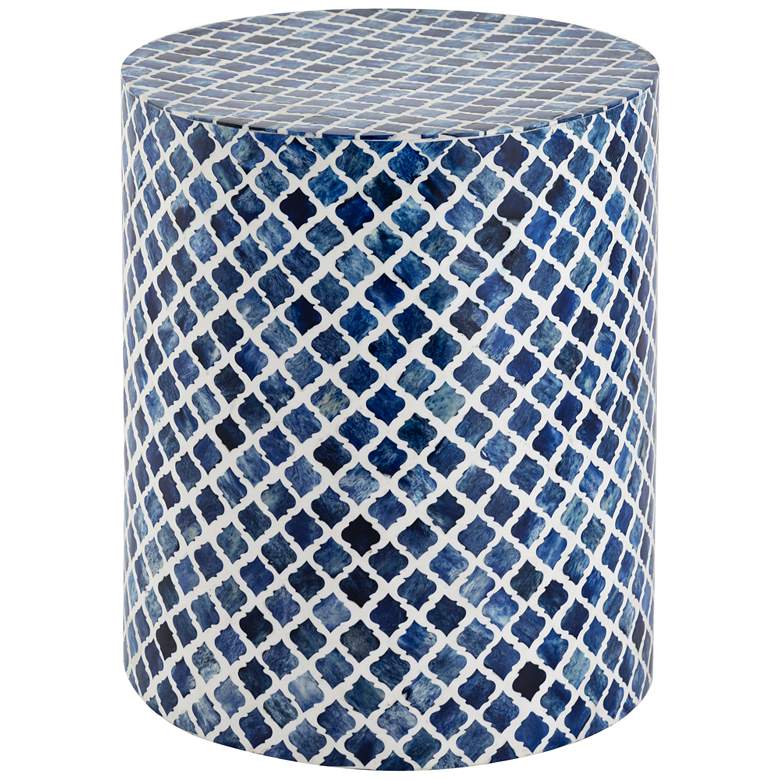 Image 1 Coyle Accent Table Blue