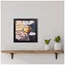 4_Cozy Beats 11"W x 11"H Non-Glass Framed Art more views