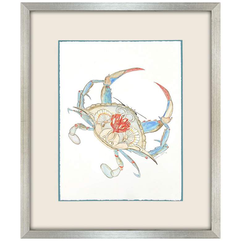 Image 1 Crab Celebration I 33"W x 39"H Framed Art