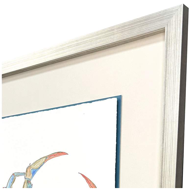 Image 3 Crab Celebration I 33"W x 39"H Framed Art more views