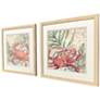 3_Crabby Crab 18"W x 18"H Framed Art - Set of 2 more views