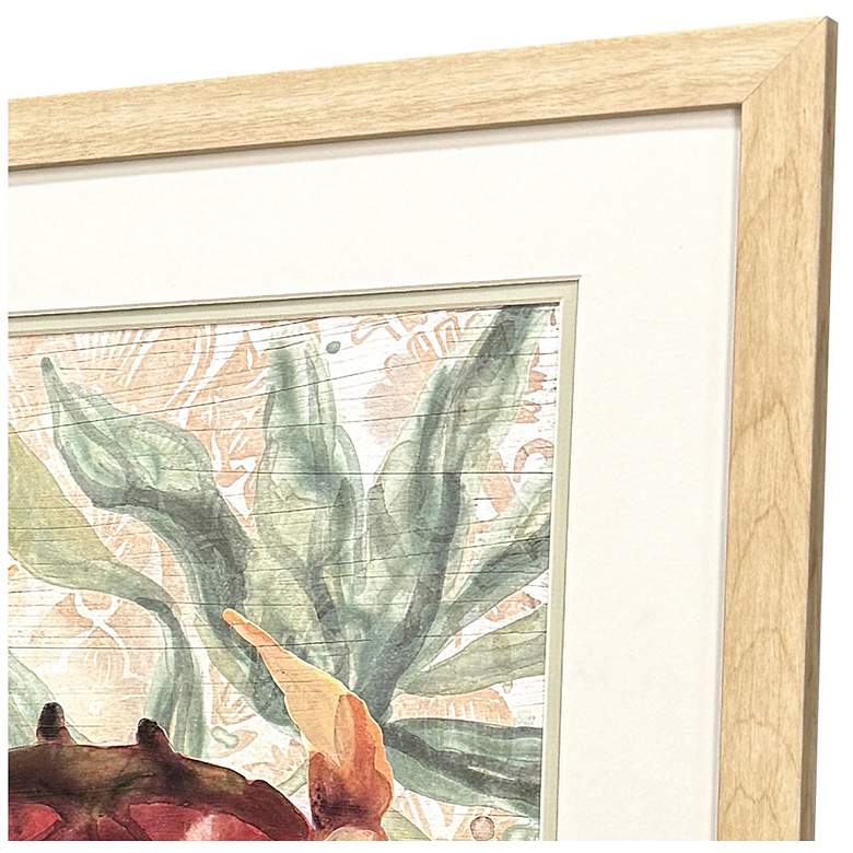 Image 4 Crabby Melody 18"W x 18"H Framed Art - Set of 2 more views
