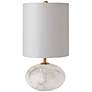Crabtree Natural Alabaster 16" High Orb Accent Table Lamp