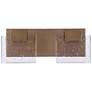 Craftmade Alamere 2 Light LED Vanity in Satin Brass