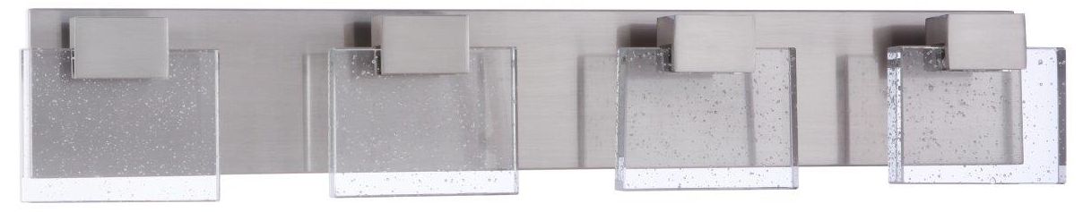 Craftmade Alamere 4 Light LED Vanity in Brushed Polished Nickel