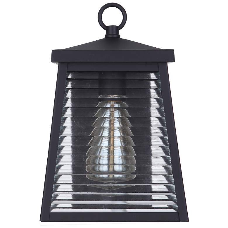 Image 1 Craftmade Armstrong 10 1/2 inch High Midnight Outdoor Wall Light