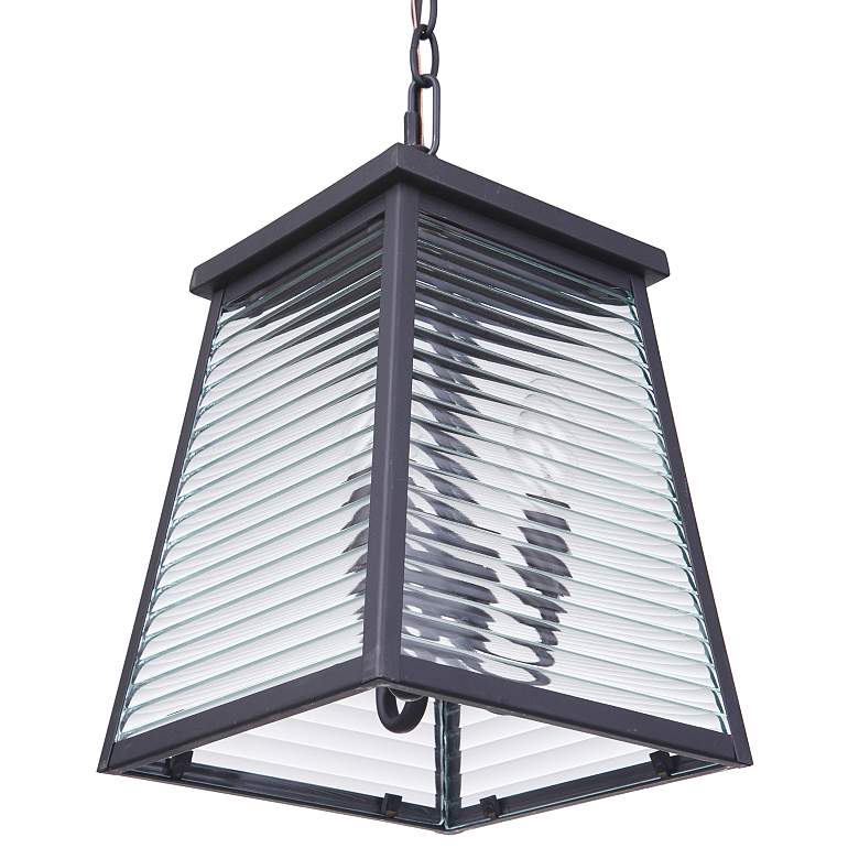 Image 5 Craftmade Armstrong 12 3/4"H Midnight Outdoor Hanging Light more views