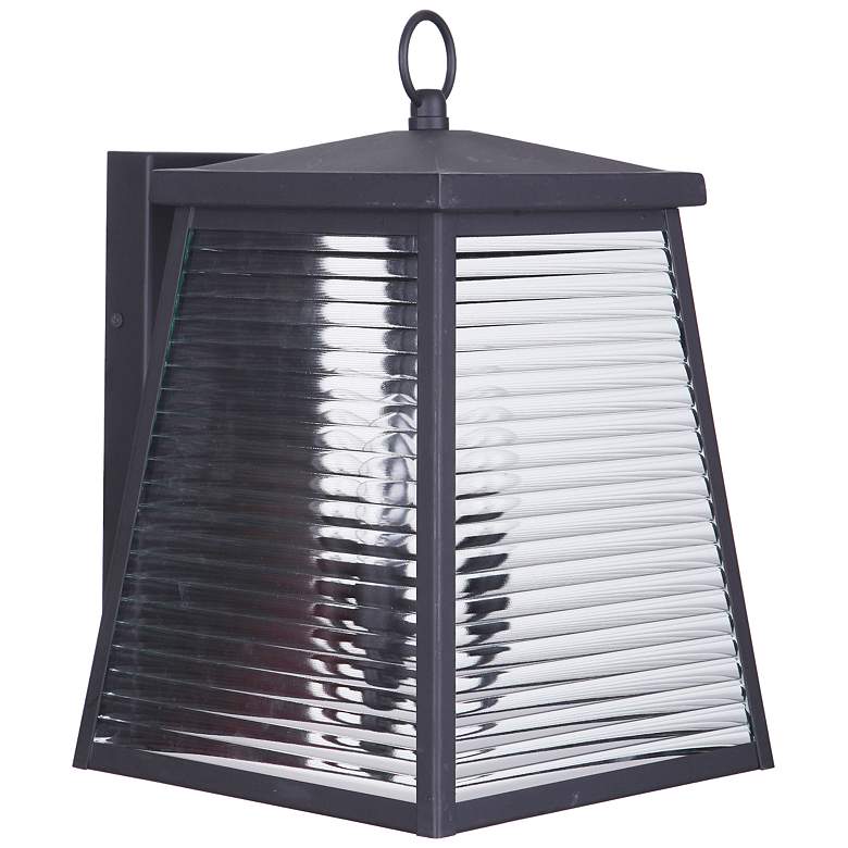 Image 2 Craftmade Armstrong 13 1/4" High Midnight Outdoor Wall Light
