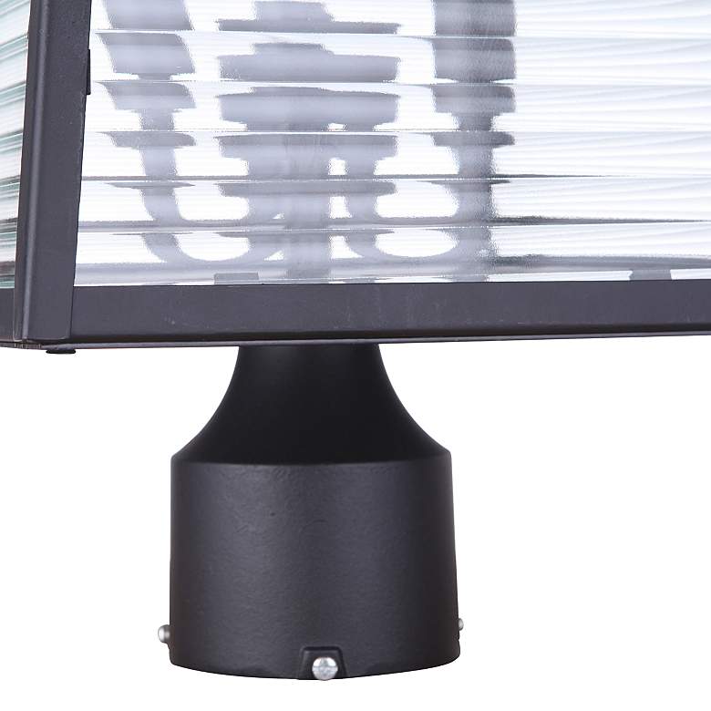 Image 4 Craftmade Armstrong 16 1/4" High Midnight Outdoor Post Light more views