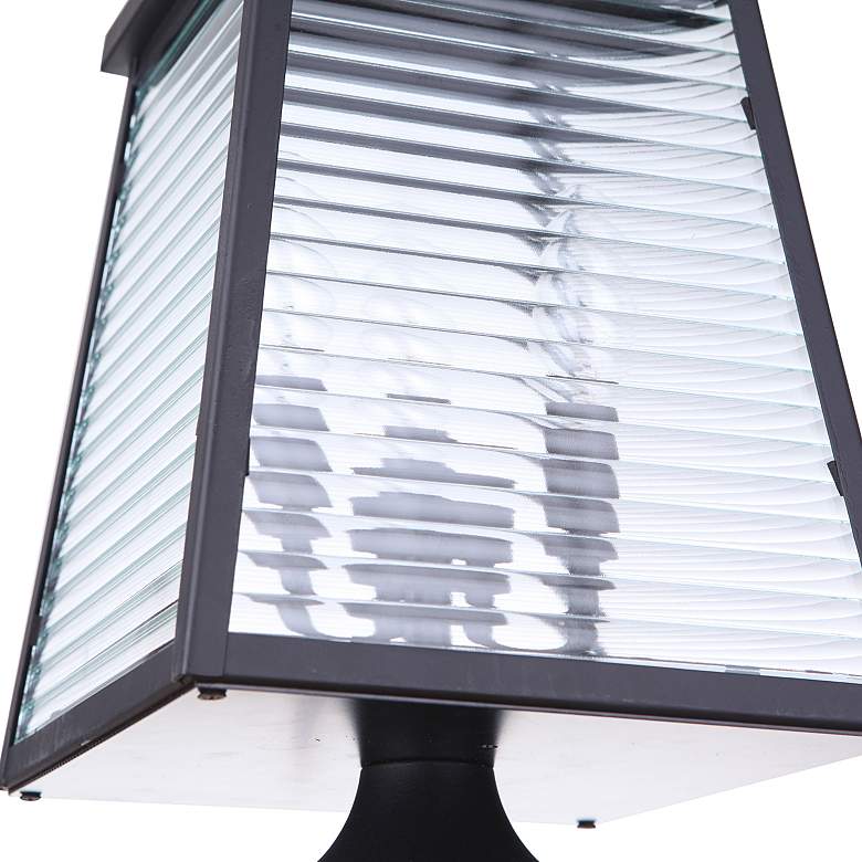 Image 5 Craftmade Armstrong 16 1/4" High Midnight Outdoor Post Light more views