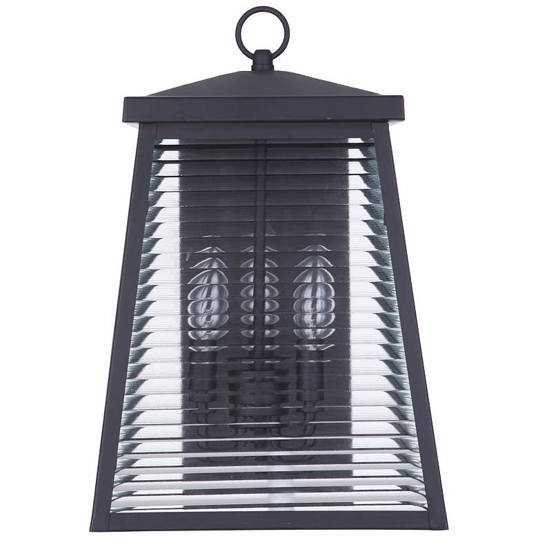 Image 4 Craftmade Armstrong 16" High Midnight Outdoor Wall Light more views