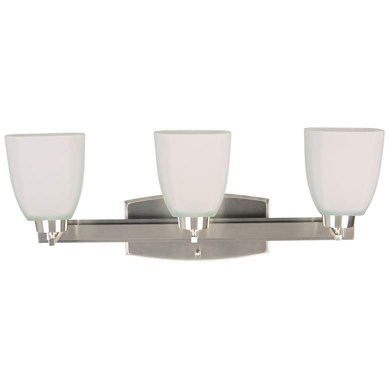 Image 1 Craftmade Bridwell 3 Light Vanity in Brushed Polished Nickel