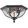 Craftmade Britannia 15" Wide Oil Bronze Outdoor Ceiling Light
