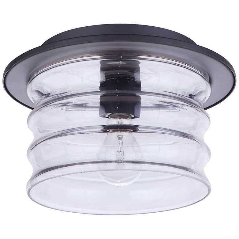 Image 2 Craftmade Canon 11 1/2" Wide Midnight Outdoor Ceiling Light