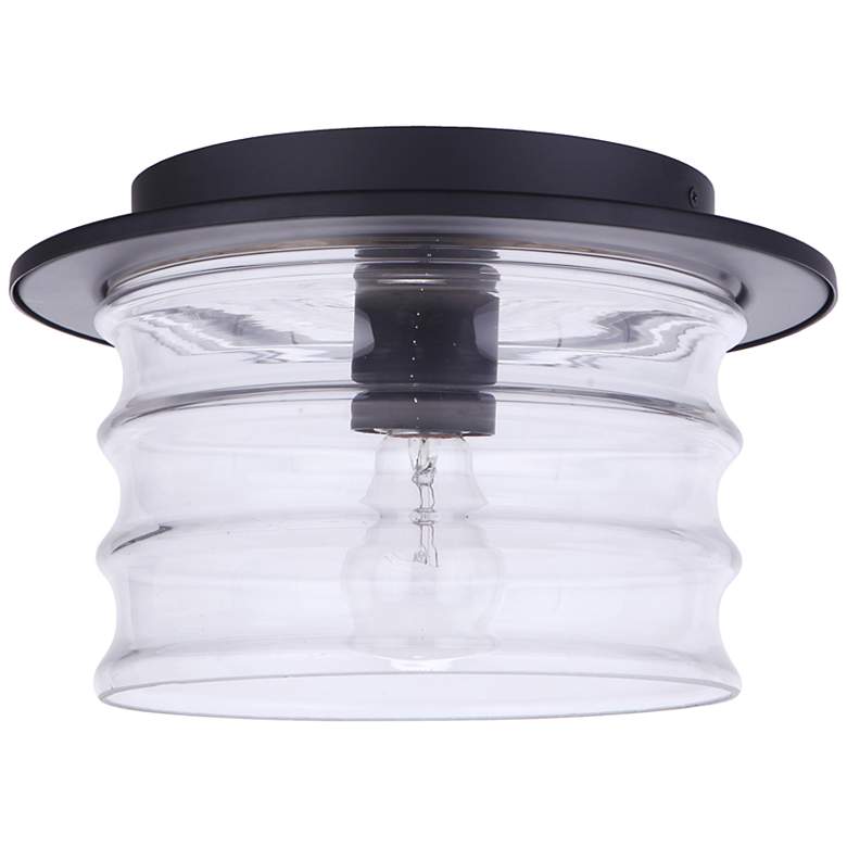 Image 3 Craftmade Canon 11 1/2" Wide Midnight Outdoor Ceiling Light more views