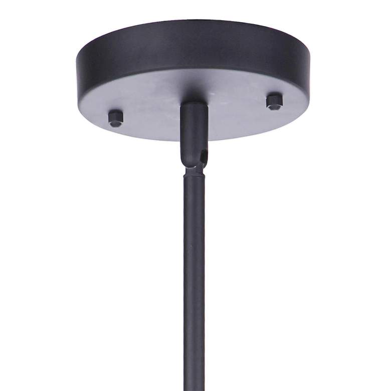 Image 2 Craftmade Canon 9 3/4" High Midnight Outdoor Hanging Light more views