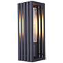 Thumbnail4 of Craftmade Carmel 19 1/2" High Textured Matte Black Outdoor Wall Light more views