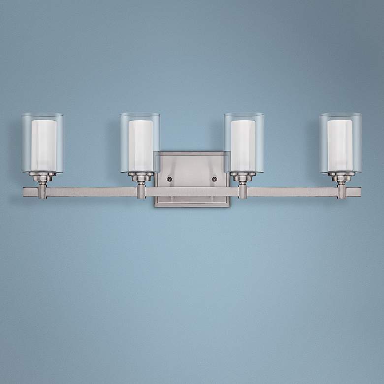 Image 1 Craftmade Celeste 26 3/4" Wide Polished Nickel Bath Light