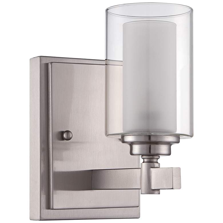 Image 2 Craftmade Celeste 7" High Brushed Polished Nickel Wall Sconce