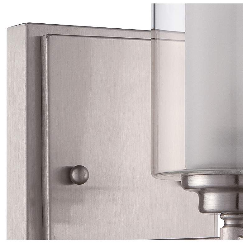 Image 3 Craftmade Celeste 7" High Brushed Polished Nickel Wall Sconce more views