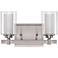 Craftmade Celeste 7" High Polished Nickel 2-Light Wall Sconce