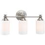 4_Craftmade Dardyn 21 1/2" Brushed Polished Nickel 3-Light Bath Light more views