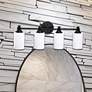 1_Craftmade Dardyn 25" Wide Espresso 4-Light Bath Light