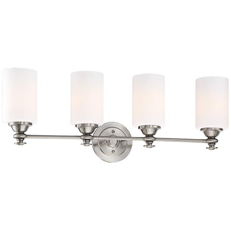 Image 2 Craftmade Dardyn 29 1/2" Wide Brushed Polished Nickel Bath Light