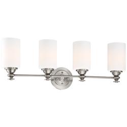 Craftmade Dardyn 29 1/2" Wide Brushed Polished Nickel Bath Light