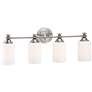 4_Craftmade Dardyn 29 1/2" Wide Brushed Polished Nickel Bath Light more views