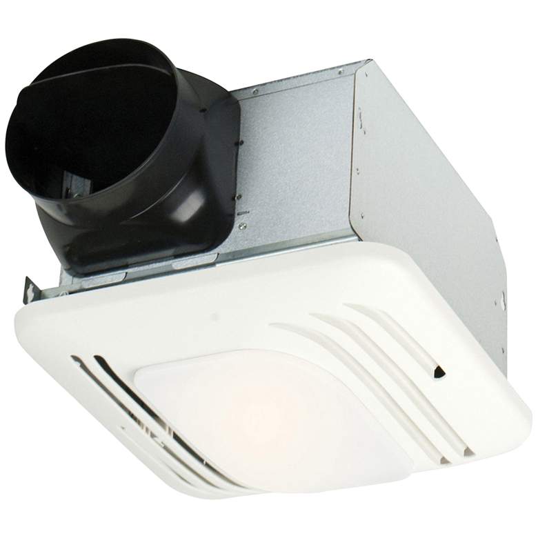 Image 1 Craftmade Designer 80 CFM Silent Bath Exhaust Fan w/ Light
