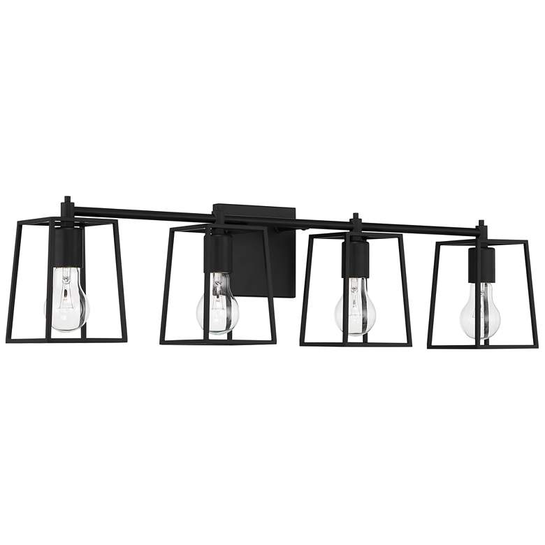 Image 1 Craftmade Dunn 4 Light Vanity in Flat Black